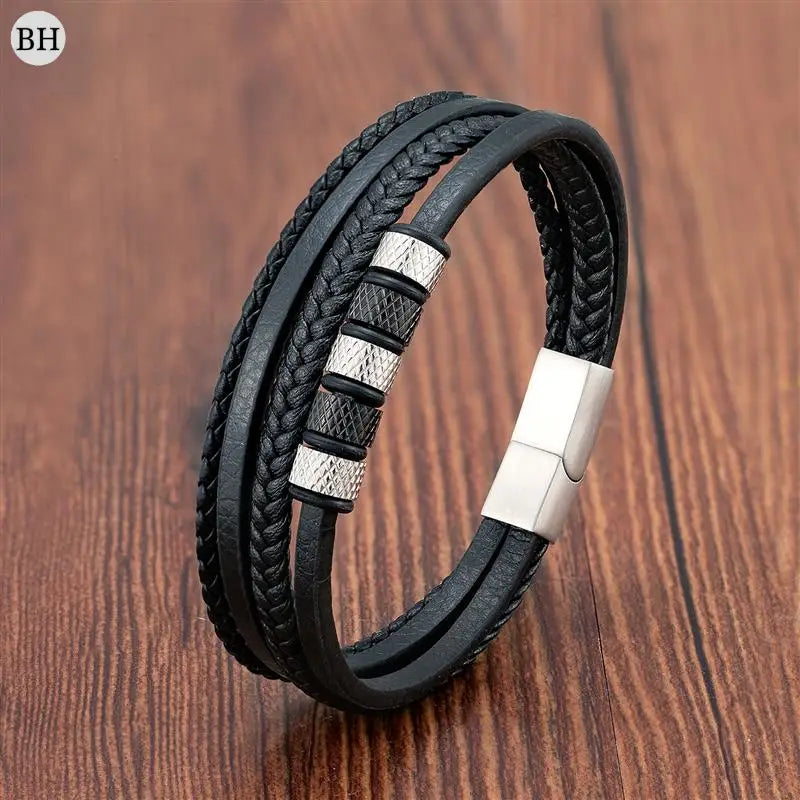 Leather Bracelet Men